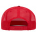 Кепка FlexFit 6005FW NO FOAM Trucker Black/White/Red