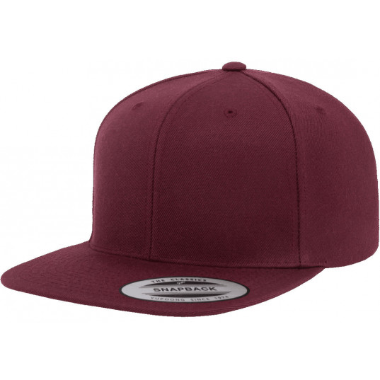 Кепка FlexFit 6089M - Classic Snapback Maroon